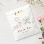 Sachets En Papier Cute Pig Wheelbarrow Birthday (Scellé)