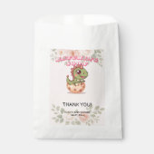 Sachets En Papier Cute Pink Dino Hatching Soon (Devant)