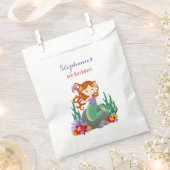 Sachets En Papier Cute sirène (Coupé)