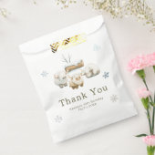 Sachets En Papier Cute Winter Arctic Cow Birthday (Scellé)