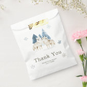 Sachets En Papier Cute Winter Arctic Wolf Baby Shower (Scellé)