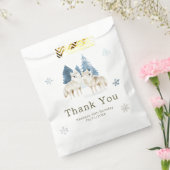 Sachets En Papier Cute Winter Arctic Wolf Birthday Party (Scellé)