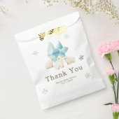 Sachets En Papier Cute Winter Polar Bears Baby Shower (Scellé)