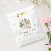Sachets En Papier Cute Winter Rabbits Baby Shower (Scellé)