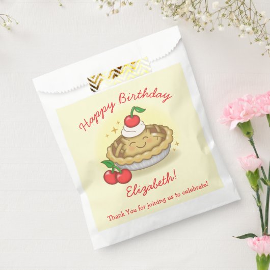 Sachets En Papier Cutie Pie Anniversaire Fête Enfants Cherry (Scellé)