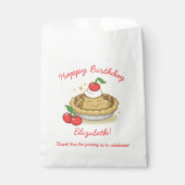 Sachets En Papier Cutie Pie Anniversaire Fête Enfants Cherry (Devant)