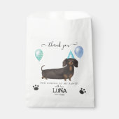 Sachets En Papier Dachshund Merci Chien Treat Party Favoriser les sa (Devant)