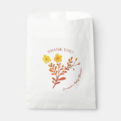 Sachets En Papier Dainty Florals Élégant BABY SHOWER MERCI (Devant)