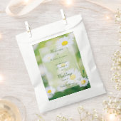 Sachets En Papier Daisy Daisies Fleur Floral Mariage d'été (Coupé)