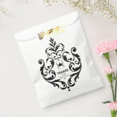 Sachets En Papier Damask Halloween Spider | Merci D'Avoir Laissé Pas (Scellé)