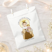 Sachets En Papier Dame du Mont Carmel Jésus Scapulaire Religieux (Coupé)