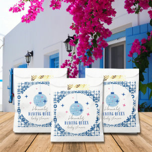 Sachets En Papier Dancing Queen grec Musical disco baby shower