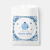 Sachets En Papier Dancing Queen grec Musical disco nuptiale douche (Devant)