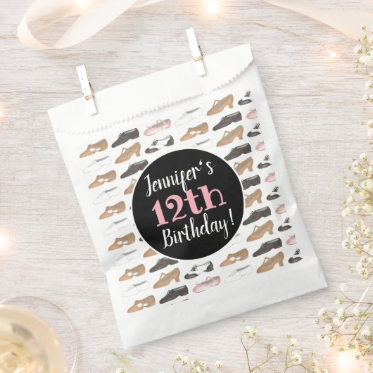 Sachets En Papier Danse Chaussures Ballet Tap Jazz Lyrique Anniversa (Coupé)