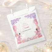 Sachets En Papier Danse et ballerine tourbillon anniversaire (Coupé)