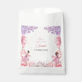 Sachets En Papier Danse et ballerine tourbillon anniversaire (Devant)