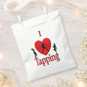 Sachets En Papier Danse I Heart Tap (Coupé)
