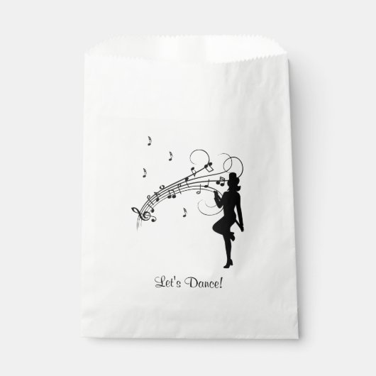 Sachets En Papier Danseur (Devant)