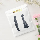 Sachets En Papier Darcy & Elizabeth silhouettes (Scellé)
