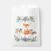 Sachets En Papier De beaux animaux de la forêt boisée apportent (Devant)