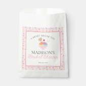 Sachets En Papier Décoration de mariage avec glace à la crème (Devant)