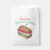 Sachets En Papier Déjeuner de retraite Sandwich club dinde (Devant)