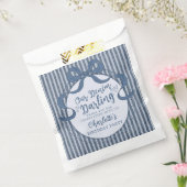 Sachets En Papier Denim Coquette Bow Blue Jean Baby Birthday (Scellé)