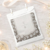 Sachets En Papier Dentelle et mariage campagnard rustique burlap mer (Coupé)