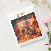 Sachets En Papier Déplaisant. Crâne flamboyant dans l'espace (Scellé)