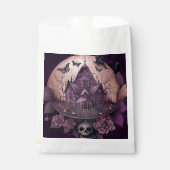 Sachets En Papier Déplaisant Hauned House Birds Crâne Happy Hallowee (Devant)