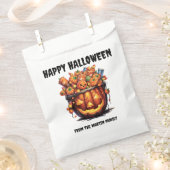 Sachets En Papier Déplaisant Jack-o'-lantern Happy Halloween (Coupé)