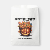 Sachets En Papier Déplaisant Jack-o'-lantern Happy Halloween (Devant)