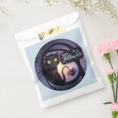 Sachets En Papier Déplaisant noir Chat clair Bleu Joyeux Halloween (Scellé)