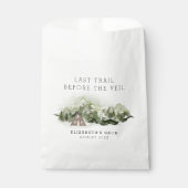 Sachets En Papier Dernier Trail Avant Le Voile Week-end Bachelorette (Devant)