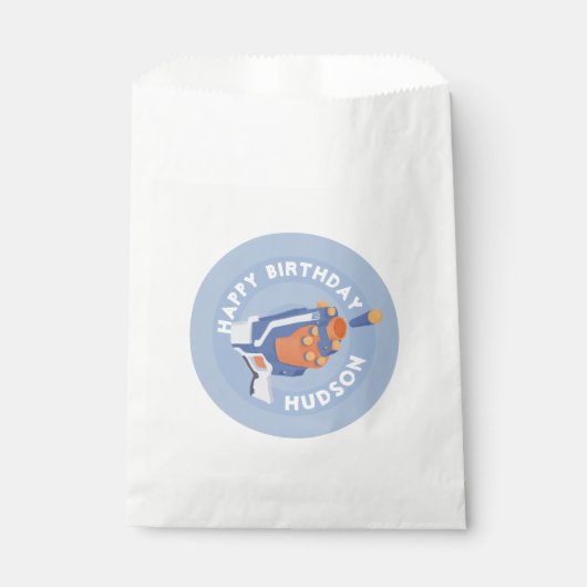 Sachets En Papier Design de la pièce à fusil à fléchettes (Devant)