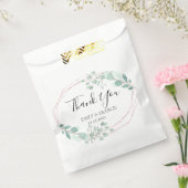 Sachets En Papier Design de verdure mariage merci (Scellé)