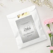 Sachets En Papier Design Silver Confetti 60e Mariage Diamond (Scellé)