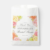 Sachets En Papier Dessert de fête prénuptiale Citrus Floral Main Squ (Devant)