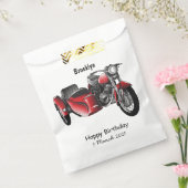 Sachets En Papier dessin animé de la moto Sidecar (Scellé)