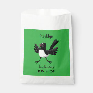 Sachets En Papier Dessin de l'Australien Willie Wagtail