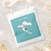 Sachets En Papier Destination mariage Croatie (Coupé)