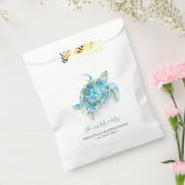 Sachets En Papier Destination tropicale Mariage Tortue de mer (Scellé)