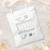 Sachets En Papier Détails de l'entreprise de livraison de messagerie (Coupé)