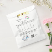 Sachets En Papier Détails de l'entreprise de livraison de messagerie (Scellé)