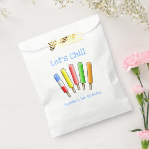 Sachets En Papier Détendons-nous avec des popsicles rafraîchissants