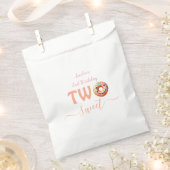 Sachets En Papier Deux beignets sucrés 2e fête d'anniversaire (Coupé)