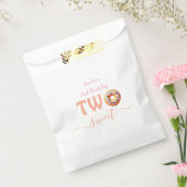 Sachets En Papier Deux beignets sucrés 2e fête d'anniversaire (Scellé)