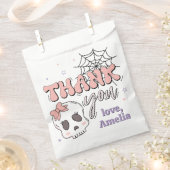 Sachets En Papier Deux Éffrayant rose pâle Halloween Anniversaire Me (Coupé)