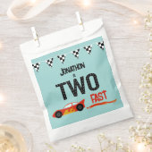Sachets En Papier Deux enfants rapides course deuxième anniversaire  (Coupé)