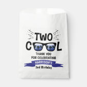 Sachets En Papier Deux garçons Cool 2e anniversaire (Devant)
